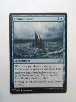 MTG Ominous Seas (LIST) The List Reprints Regular Rare 061/274 - Image 1