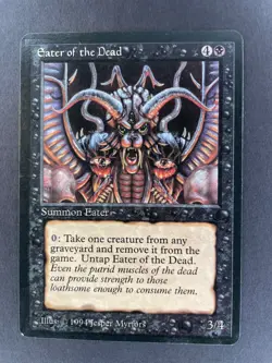 Eater of the Dead, Moderately Played [The Dark] 1994 MTG Magic The Gathering - Image 1