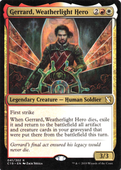 Gerrard, Weatherlight Hero [Commander 2019] Magic MTG - Image 1