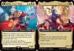 Kefka, Court Mage - Foil - Extended Art MTG Magic *Fresh from pack* NM - Image 2