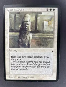Dust to Dust, Lightly Played [The Dark] 1994 MTG Magic The Gathering - Image 1