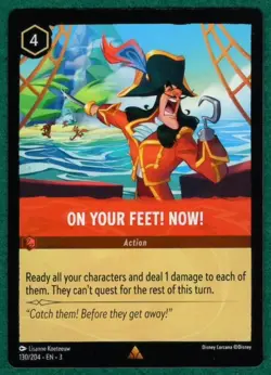 On Your Feet! Now! - Into The Inklands #130 - Disney Lorcana TCG Card - Image 1