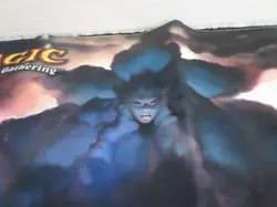 Magic The Gathering MTG Playmat Ultra PRO 2007 Jason Chan Signed Skycloud Exalte - Image 3