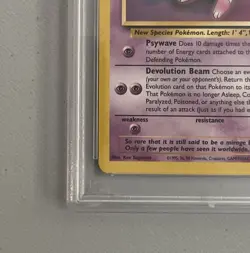 Mew Pokemon Black Star Promo 2000 Pokemon League PSA GRADE 8 NM-MT - Image 4