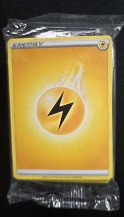 SEALED SET GENUINE POKEMON 2020 TRAINER LIGHTNING ENERGY CARDS FACTORY SEALED - Image 1