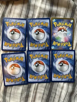 POKEMON TCG Lot Of 6 Prismatic Evolutions/ Terastal Fest MASTER BALL Holo Cards - Image 2