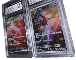 Pokemon CGC 10 Latias EX & Latios Japanese graded duo slabs gem mint lot Sv7a - Image 3