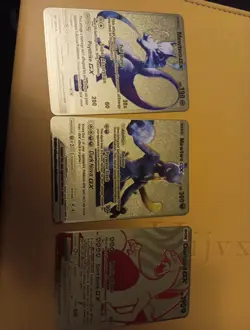 metal pokemon cards gold - Image 1