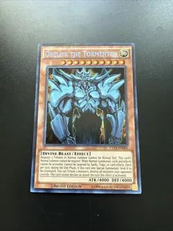 YuGiOh! Obelisk the Tormentor CT13-EN002 Limited Edition Secret Rare - Image 1