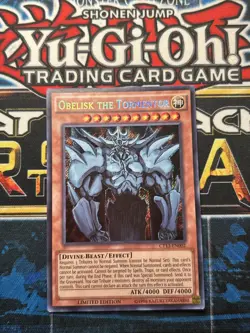 YuGiOh! Obelisk the Tormentor CT13-EN002 Limited Edition Secret Rare - Image 1