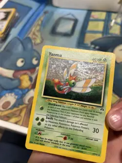 Yanma - 17/75 - Pokemon Neo Discovery Holo Rare Card WOTC LP - Image 4
