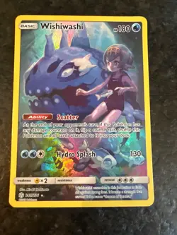 Wishiwashi (Secret) 240/236 Sm-Cosmic Eclipse Holo Pokemon Card - Image 1