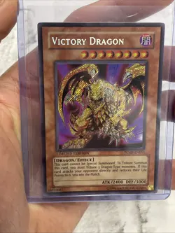 Yugioh Victory Dragon JUMP-EN011 Limited Edition Secret Rare Holo - NM Card - Image 2