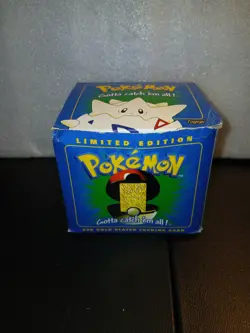 Pokemon 1999 Togepi 23k Gold Plated Trading Card Pokeball Burger King Sealed - Image 1