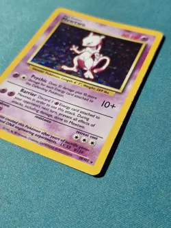 Pokemon TCG Mewtwo Base Set Holo Unlimited Rare Card 10/102 - Image 4