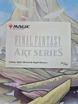 MTG Final Fantasy - Y'shtola Night's Blessed Art Series Card 21/53 Mint / NM - Image 2