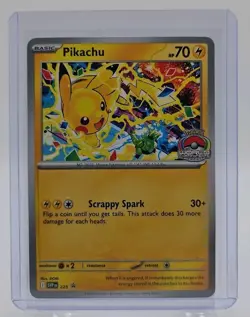 Pikachu Promo 2025 World Championships SVP EN 225 Pokemon Card Worlds NM - Image 1