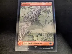 MTG Magic the Gathering Mountain 0278 LTR! - Image 1