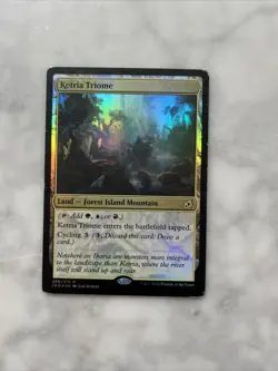 MTG Ketria Triome Ikoria: Lair of Behemoths 250/274 Foil Rare - Image 1