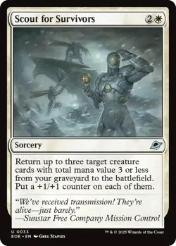 Scout for Survivors - 33 / English / Near Mint MTG - Image 1