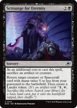 Scrounge for Eternity - 114 / English / Near Mint MTG - Image 1