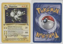 Magneton Holo Dutch 1st Ed. Pokemon Fossil #11 1999 15fy - Image 3