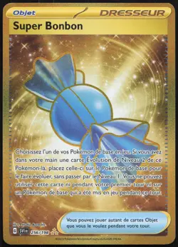 Carte Pokemon Super Bonbon 256/198 Ecarlate et Violet Francais - Image 1