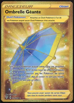 Carte Pokemon Ombrelle Geante 199/189 Tenebres Embrasees Francais - Image 1