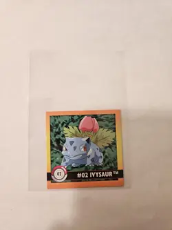 Pokemon 1999 Artbox Series 1 Stickers Ivysaur 02 - Image 2