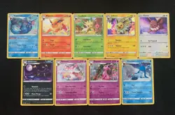 Eeveelutions Black Star Promo Set SWSH Holo Pokemon Cards NM - Image 1