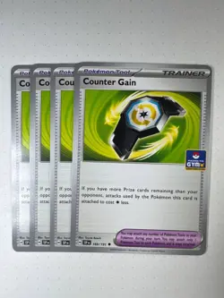 Pokemon TCG Counter Gain & Gravity Mountain GYM Stamped Promo Asia Exclusive - Image 1