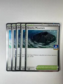 Pokemon TCG Counter Gain & Gravity Mountain GYM Stamped Promo Asia Exclusive - Image 2