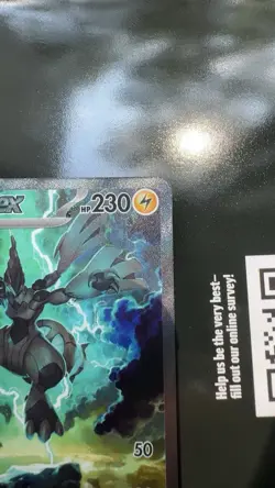 Zekrom EX SAR 166/086 SV11B Black Bolt English Pokemon Card Scarlet & Violet NM - Image 5