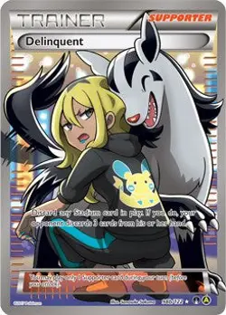 Holofoil - Delinquent - 98b/122 (Full Art) - 098b/122 / LP / English Pokemon TC - Image 1