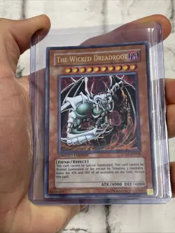 YuGiOh The Wicked Dreadroot JUMP-EN018 Limited Edition Ultra Rare LP Yugioh! - Image 1