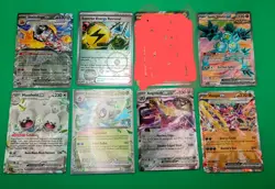 Pokemon TCG Paradox Rift Ex Holo Rare Card Lot - 7 Cards - NM/M - Image 1