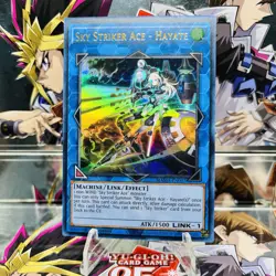 Yugioh Sky Striker Ace - Hayate MAMA-EN007 Ultra Rare 1st Ed Near Mint - Image 1