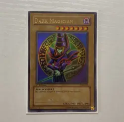 YuGIOh! - 1st Edition LOB-005 Dark Magician - 2002 North American Print - LP - Image 1