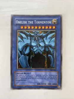 YuGIOh! - Secret Rare GBI God Cards - Slifer, Obelisk, Ra - VLP/NM - Image 4