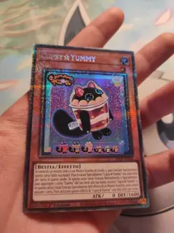 JUSH-IT016 Cupsy☆Yummy Starlight Rare 1st Ed Carta YuGiOh italiana near mint - Image 3