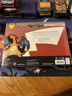 Pokémon TCG Celebrations Collection Lance's Charizard V Box - Image 2