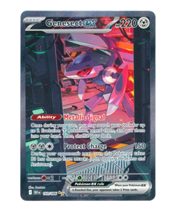 POKEMON CARD - FRESH PULL - Genesect EX 169/086 Black Bolt ( BLK) - MINT - SCAN - Image 1