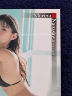 MARINA NAGASAWA First Trading Card RG28 Japanese Model TCG NM - Image 3