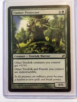 MTG Magic the Gathering Card LP - Timber Protector - Image 1