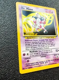 Mr. Mime - 6/64 - Pokemon Jungle No Symbol Holo Rare Card WOTC LP/NM - Image 4