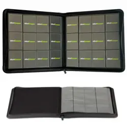 12-Pocket Zip Trading Card Binder | Holds 480 Standard Sized Cards by Mintkeeper - Image 2