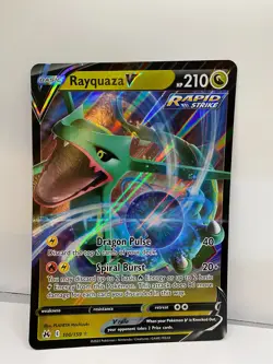 Pokemon - Rayquaza V Jumbo Card - Sea And Sky Crown Zenith Promo Lot of 90 - Image 2