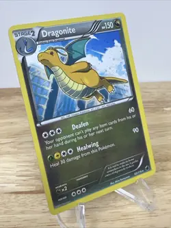 Dragonite 83/116 Plasma Freeze Cosmos Holo Rare Holo Pokemon Card LP - Image 2