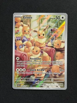 Pokemon Card Eevee 188/167 Twilight Masquerade Special Illustration Rare NM - Image 1