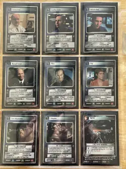 Star Trek CCG 1E Enterprise Complete 18 card Foil Premium Set - Image 3